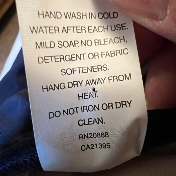 Dolfin Womens Swimsuit One Piece Bathing Swim Suit Navy Blue Vintage NWT Size 30 - Picture 6 of 12